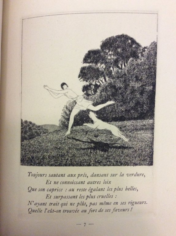 DAPHNIS ET ALCIMADURE. - Illustré de quatorze eaux-fortes originales par …