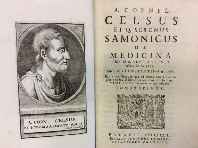 DE MEDICINA. - Alter, ut ab Almeloveenio editus est A. …