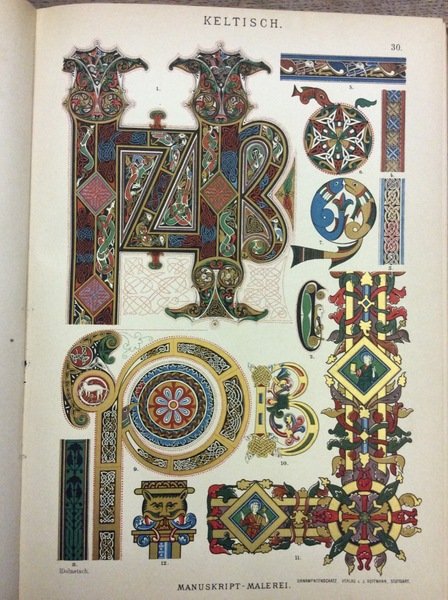 DER ORNAMENTENSCHATZ. - Ein Musterbuch Stilvoller Ornamente aus allen Kunstepochen. …