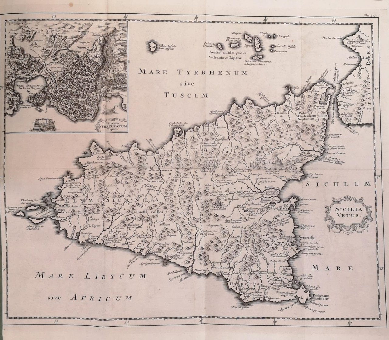 DESCRIPTION DE L'ISLE DE SICILE ET DE SES COTES MARITIMES. …