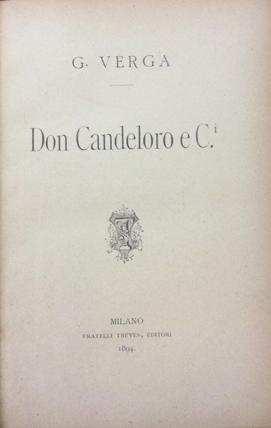 DON CANDELORO E C.