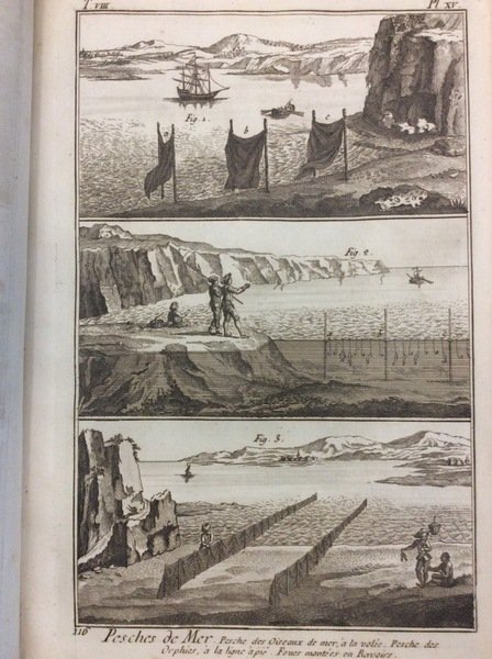 ENCYCLOPEDIE... RECUEIL DE PLANCHES: PECHES. PECHES DE MER, PECHES DE …