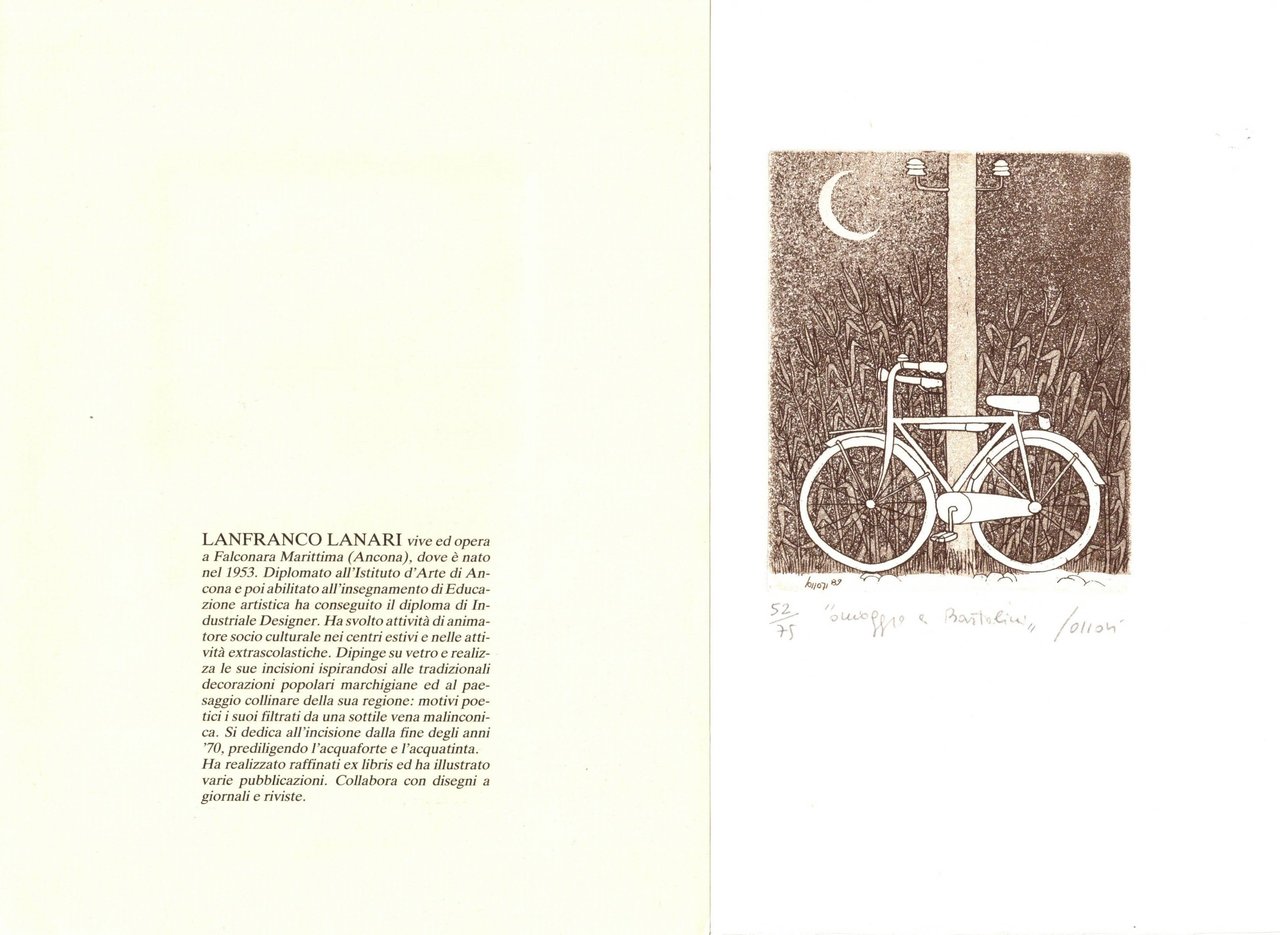 EX LIBRIS LUIGI BARTOLINI. 13 FOGLI CON DEDICA. - Catalogo …