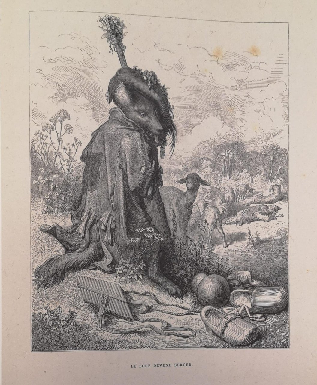 FABLES. - Avec les dessins de Gustave Doré.