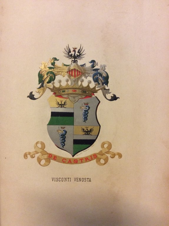 FAMIGLIE NOTABILI MILANESI. - Cenni storici e genealogici raccolti da: …