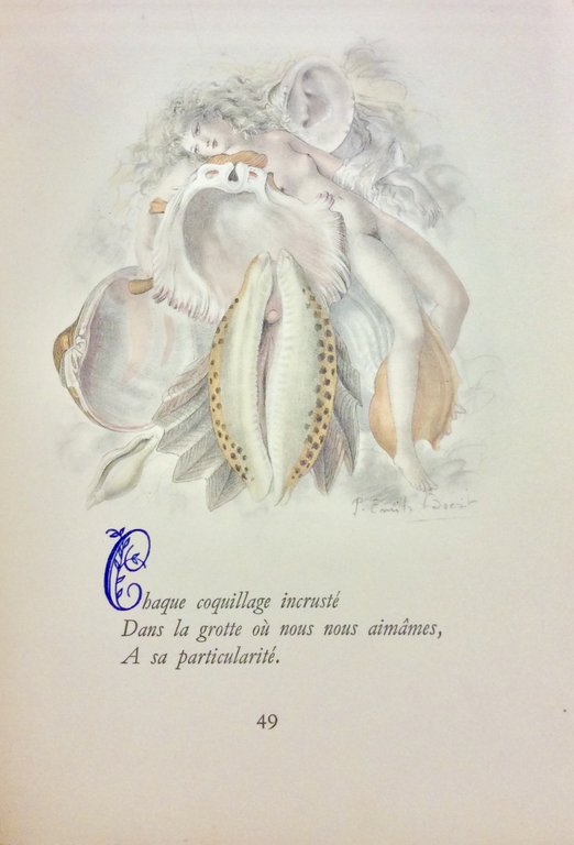 FETES GALANTES - Illustrées de dessins originaux par P.E. Bécat.