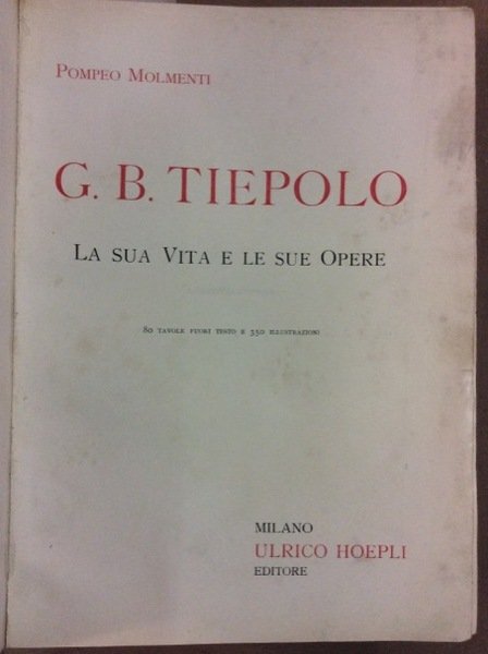 G.B. TIEPOLO.