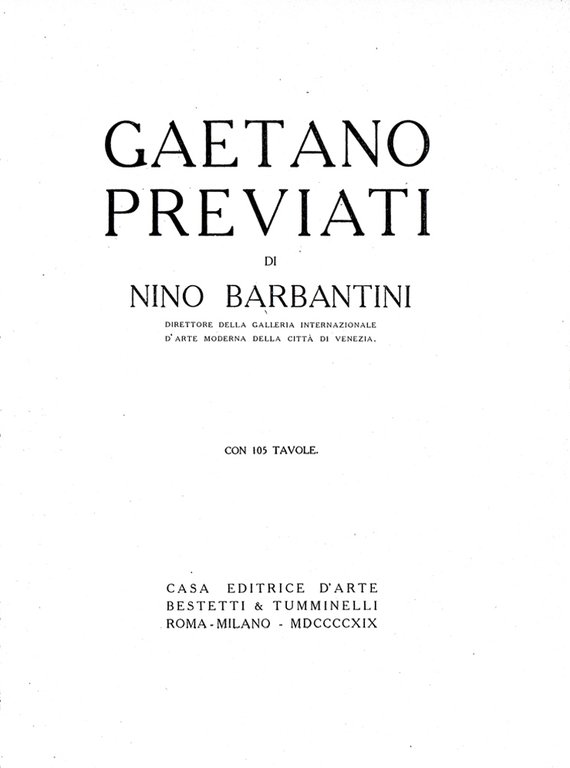 GAETANO PREVIATI.