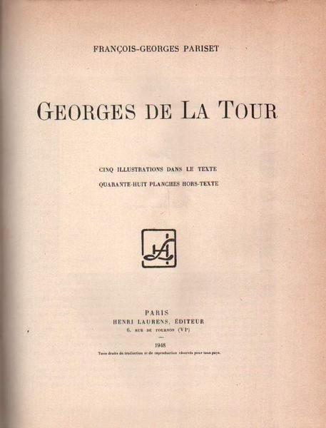 GEORGES DE LA TOUR.