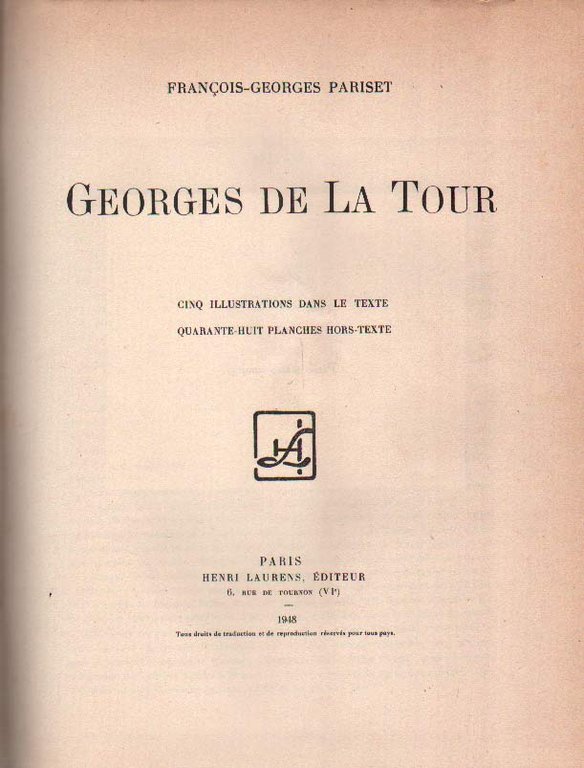 GEORGES DE LA TOUR.