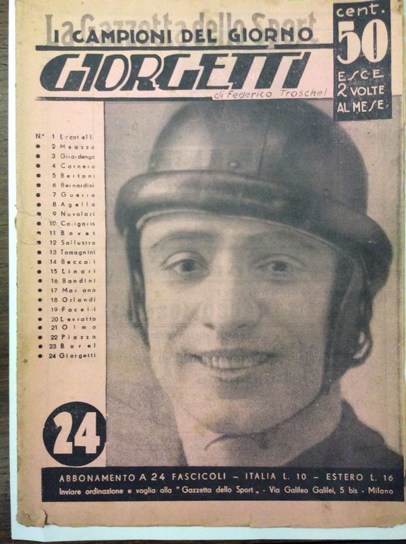 GIORGETTI - I CAMPIONI DEL GIORNO. - Esce due volte … | Immagine Gallery 3