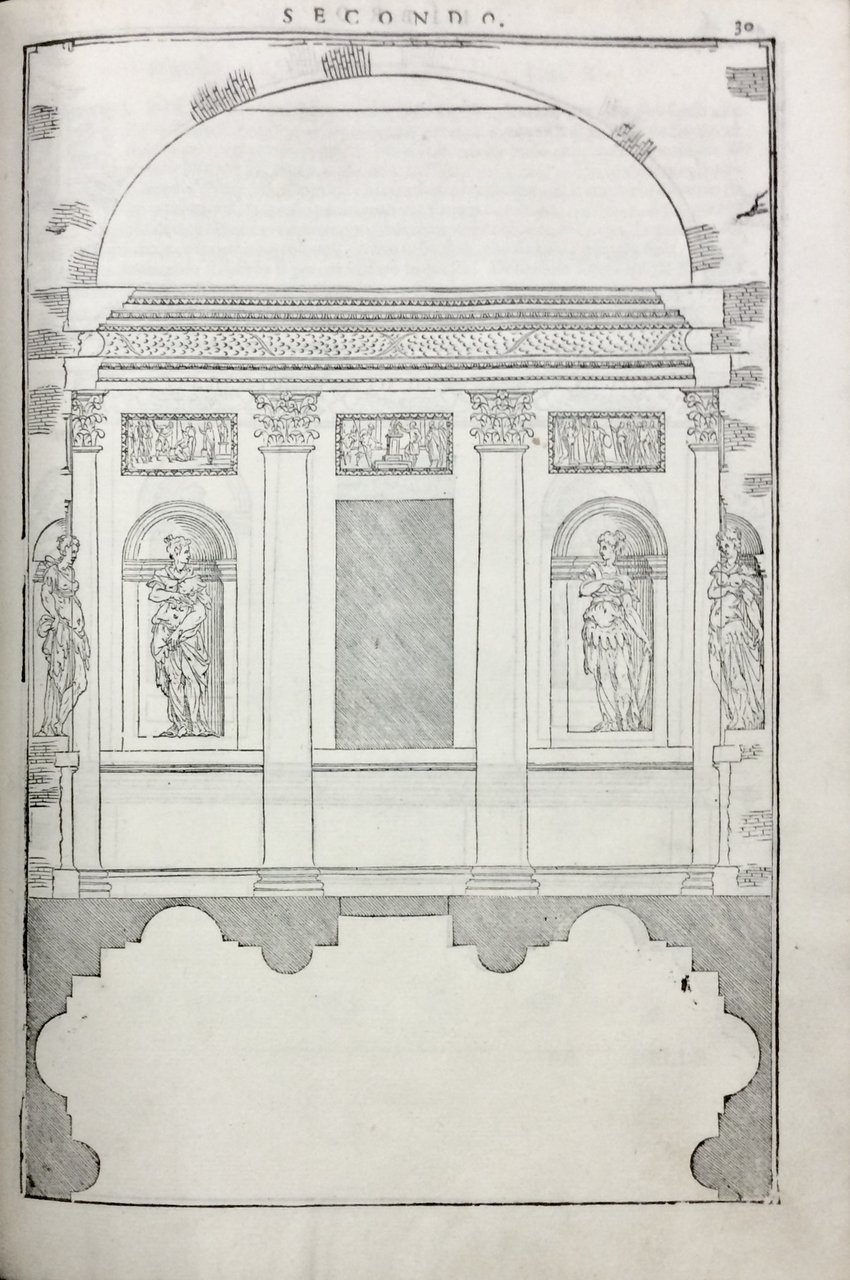 I QUATTRO LIBRI DELL'ARCHITETTURA. - Ne' quali, dopo un breve …