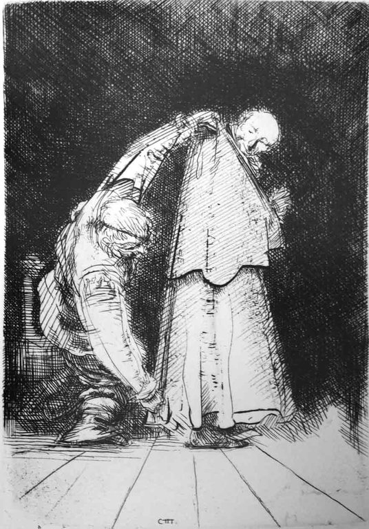 IL CAPPOTTO. - Dai Racconti di Pietroburgo.