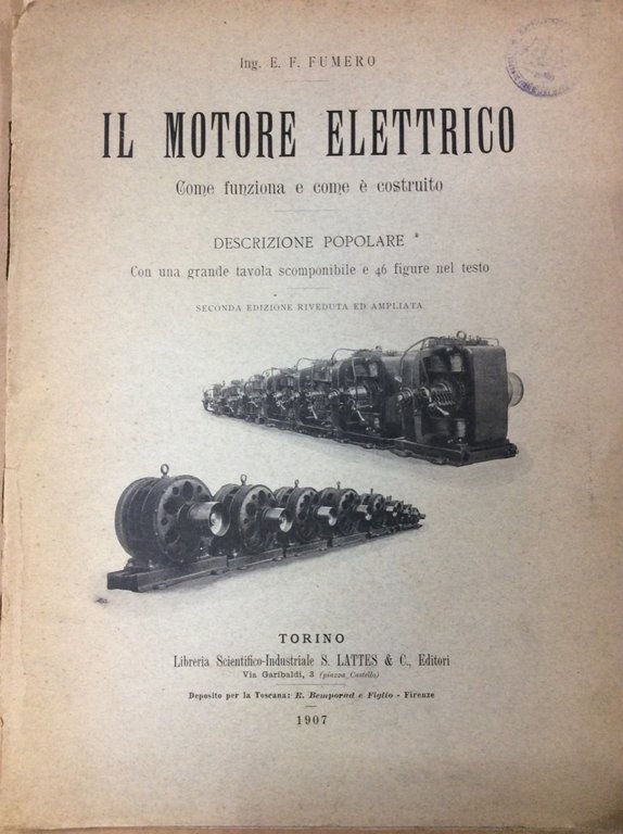IL MOTORE ELETTRICO. - Come funziona e come è costruito. …