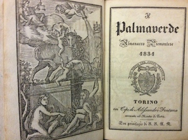 IL PALMAVERDE - 1831. - Almanacco Piemontese.