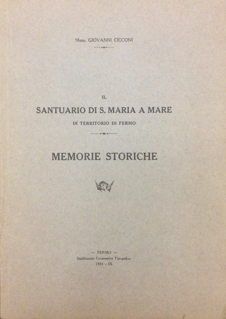 IL SANTUARIO DI S. MARIA A MARE IN TERRITORIO DI …