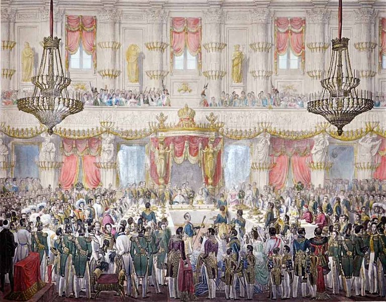 INCORONAZIONE DI S.M.I.R.A. FERDINANDO I A RE DEL REGNO LOMBARDO-VENETO. …