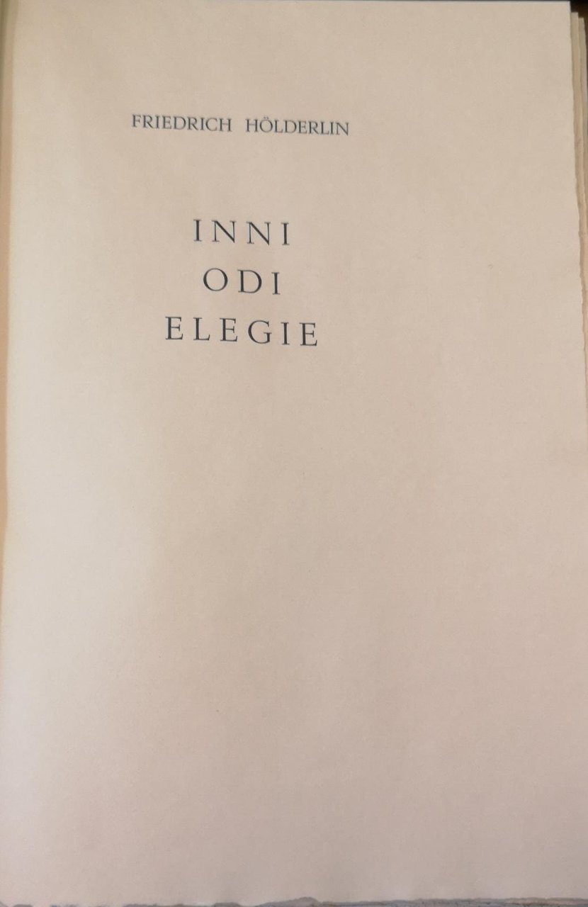 INNI, ODI, ELEGIE.