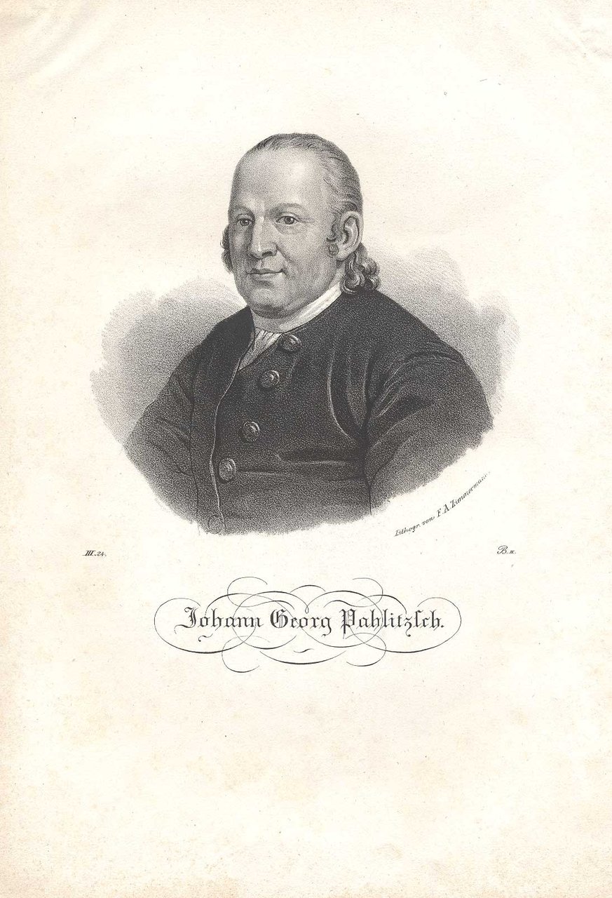 JOHAN GEORG PAHLITZLCH.