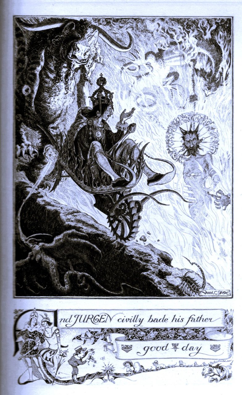 JURGEN. - A comedy of justice. With illustrations & decorations …