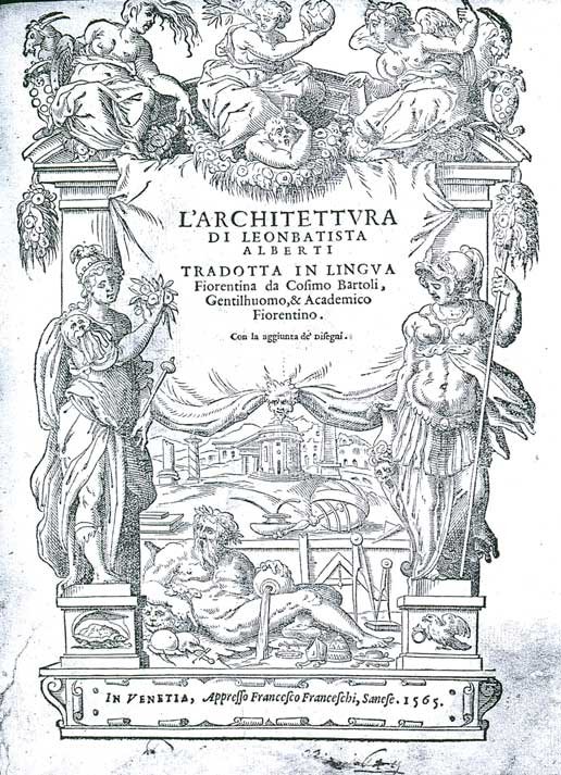 L'ARCHITETTURA - Tradotta in lingua fiorentina da Cosimo Bartoli.... con … | Immagine Gallery 2