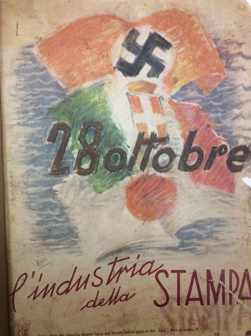 L'INDUSTRIA DELLA STAMPA. - Pubblicazione mensile. Direttore: Filippo Maria Ridolfi.