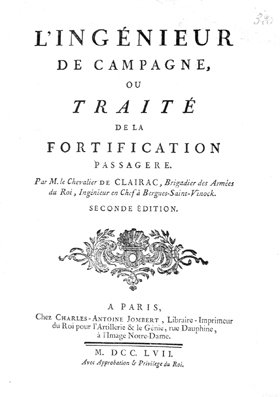 L'INGENIEUR DE CAMPAGNE, OU TRAITE' DE LA FORTIFICATION PASSAGERE.