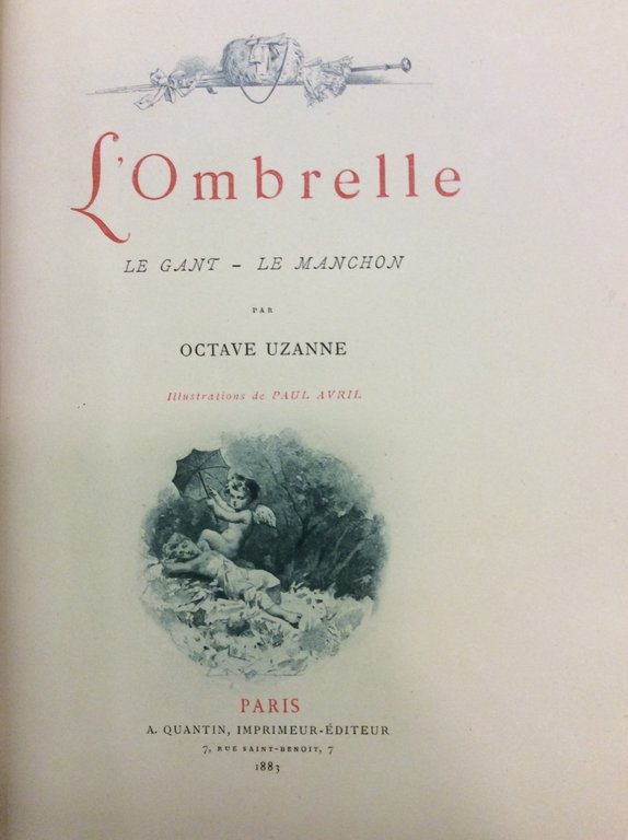 L'OMBRELLE. - Le gant - Le manchon. Illustrations de Paul …