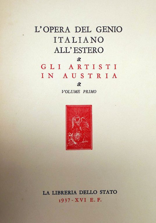 L'OPERA DEL GENIO ITALIANO ALL'ESTERO.