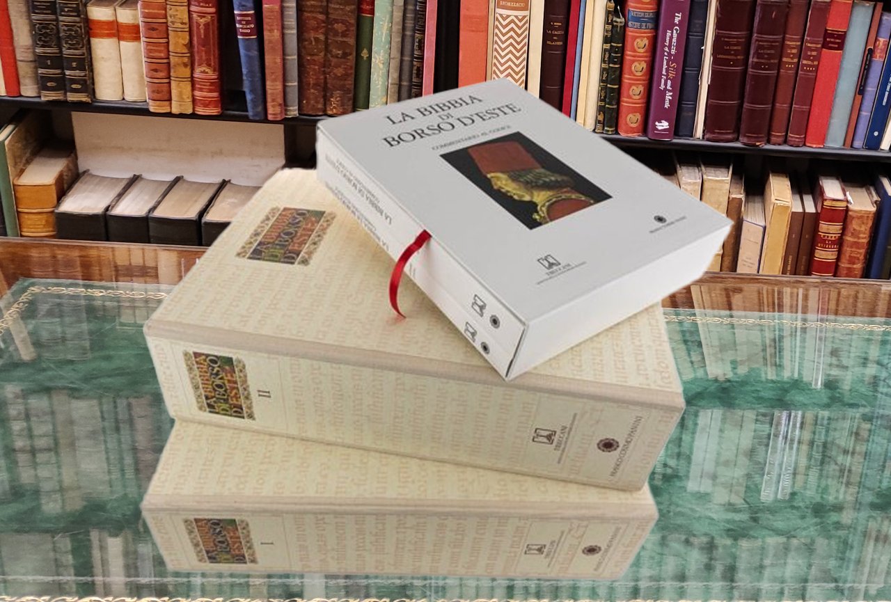LA BIBBIA DI BORSO D'ESTE. - Ms. Lat. 422-423, Biblioteca …
