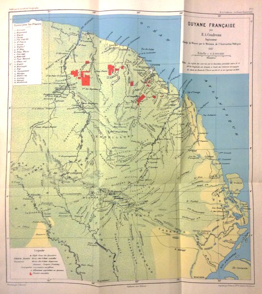 LA FRANCE EQUINOXIALE. - Tome I: Etudes sur les Guyanes …