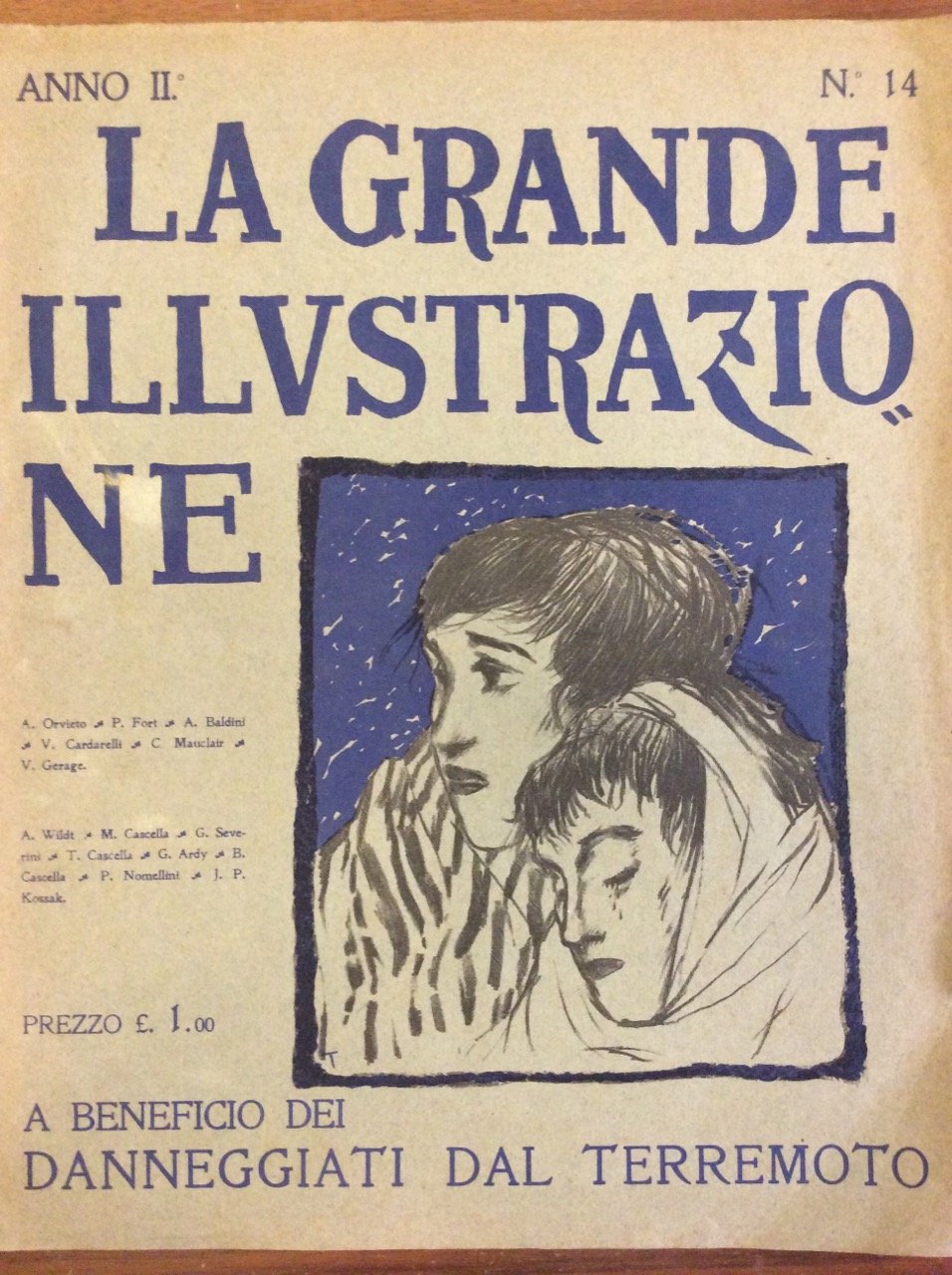 LA GRANDE ILLUSTRAZIONE. N. 14 - FEBBRAIO/MARZO 1915 (ANNO II). …