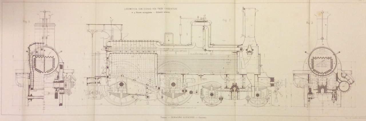 LA LOCOMOTIVA. SUA COSTRUZIONE ED ARTE DI GUIDARLA. - Manuale …