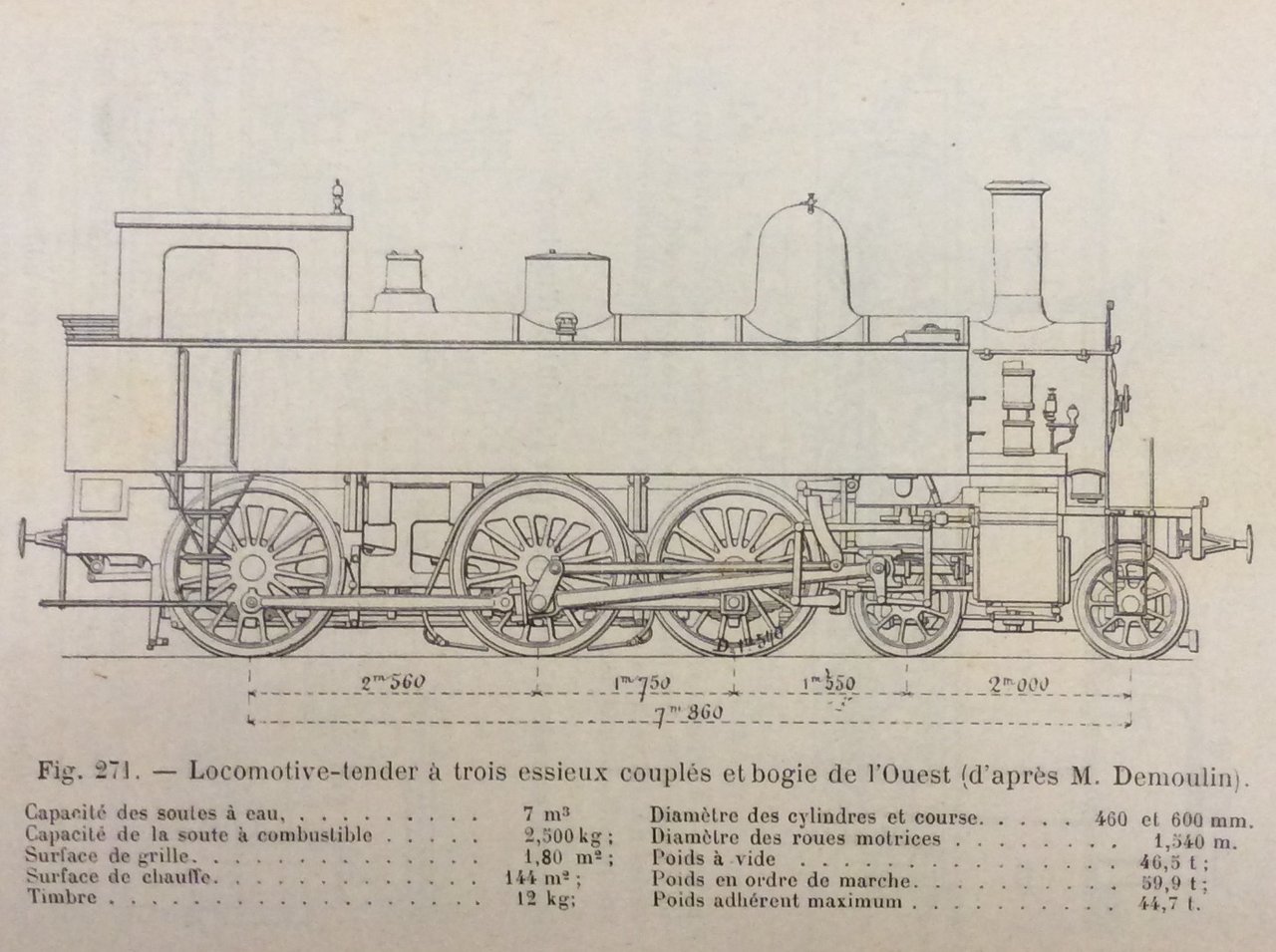 LA MACHINE LOCOMOTIVE. - Cinquième édition.