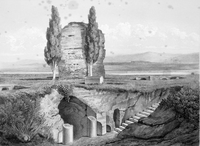 LA ROMA SOTTERRANEA CRISTIANA. - Descritta ed illustrata dal Cav. …