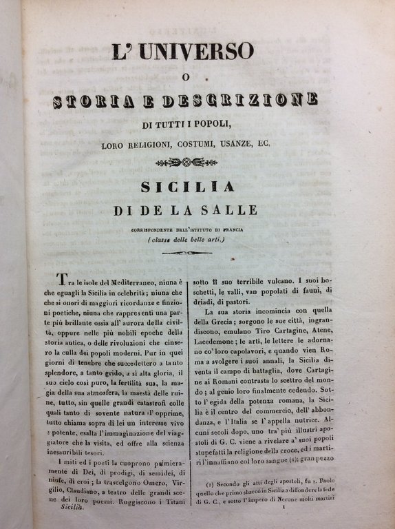 LA SICILIA. - Tradotta ed accresciuta da A. Francesco Falconetti. | Immagine Gallery 3