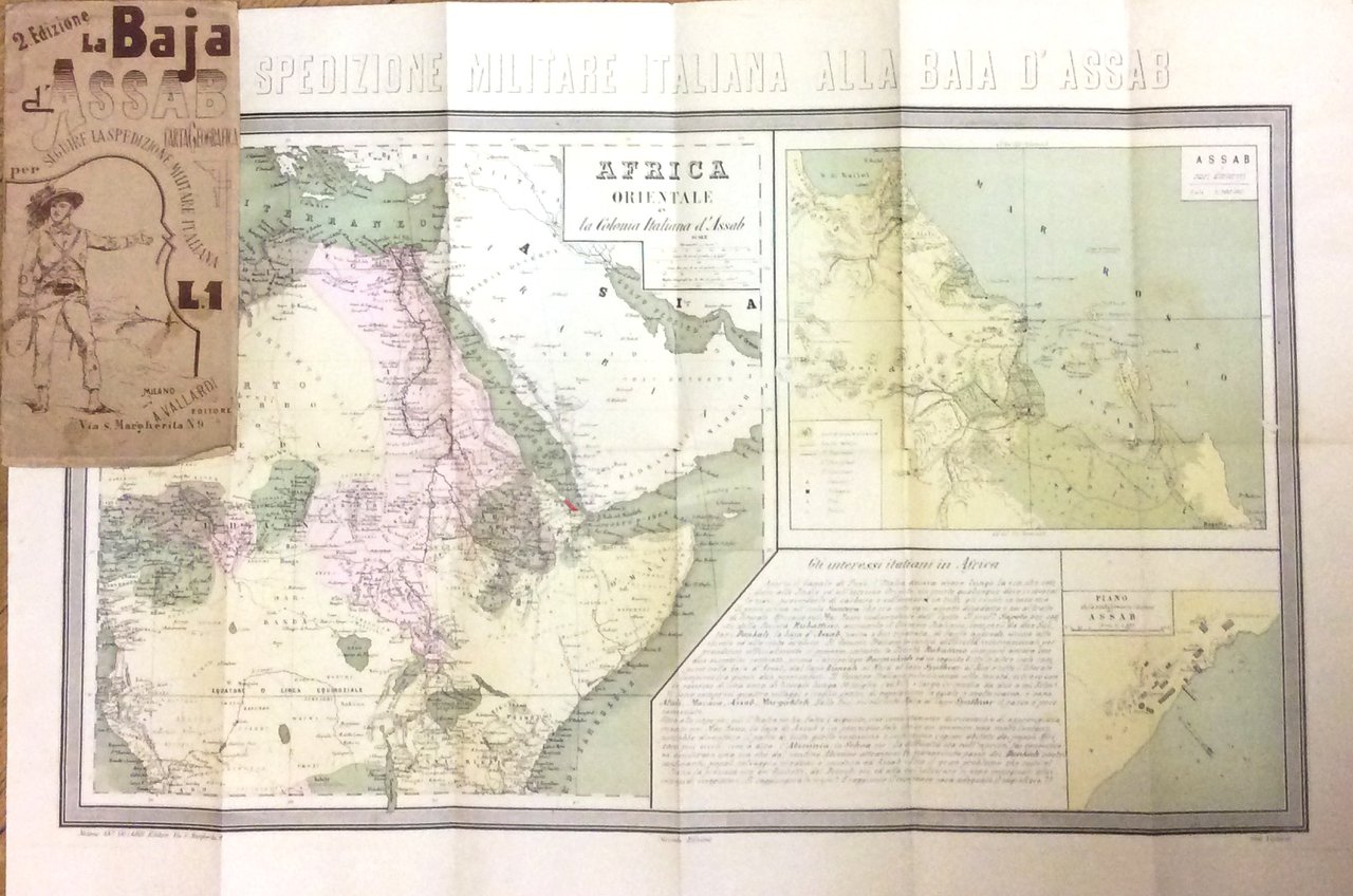 LA SPEDIZIONE MILITARE ITALIANA ALLA BAIA D'ASSAB. - Seconda edizione.