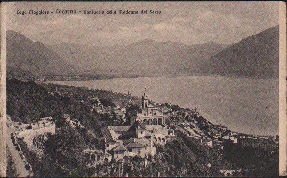 LAGO MAGGIORE. LOCARNO. SANTUARIO DELLA MADONNA DEL SASSO.