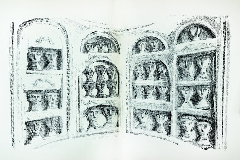 LAMENTO DEL GABELLIERE. - Litografie originali di Massimo Campigli.