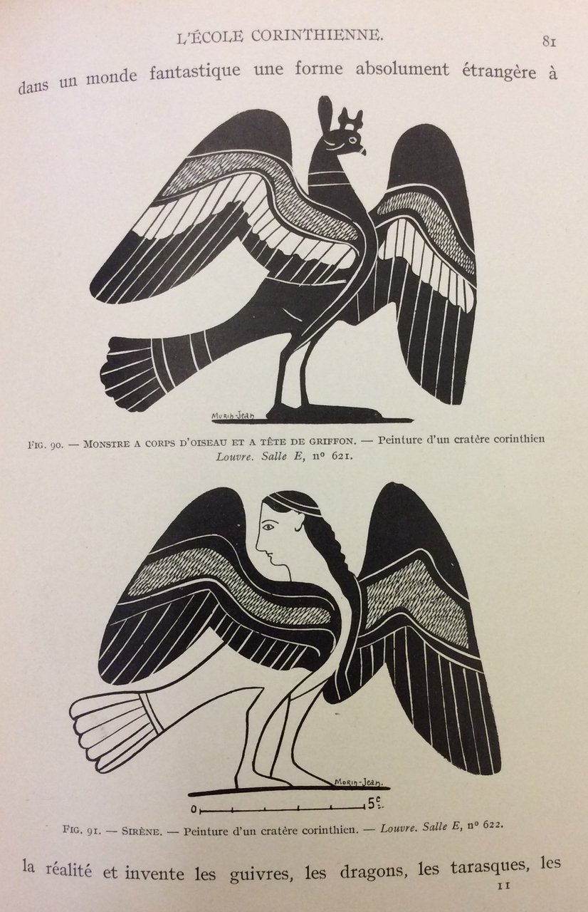 LE DESSIN DES ANIMAUX EN GRECE. - D'après les vases …