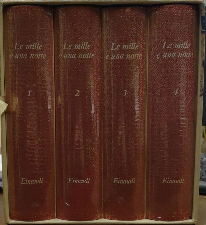 LE MILLE E UNA NOTTE. PRIMA VERSIONE ITALIANA INTEGRALE DALL'ARABO. - Diretta da Francesco Gabrieli. I MILLENNI.