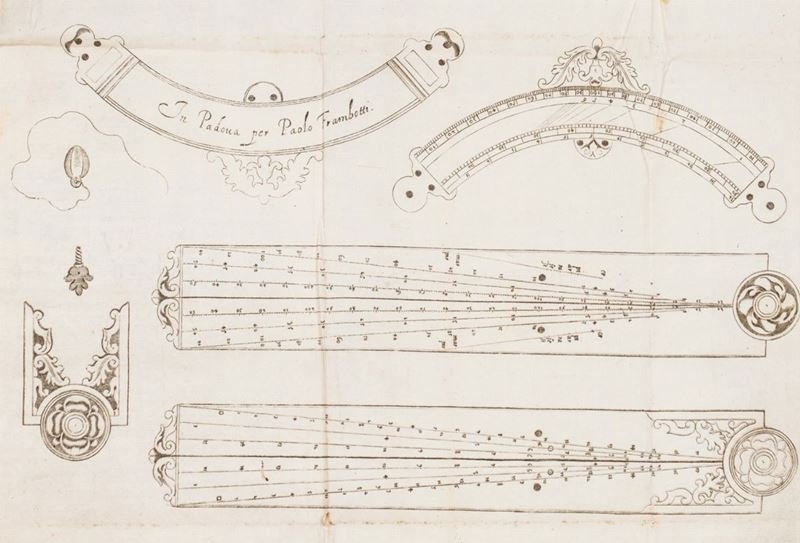 LE OPERAZIONI DEL COMPASSO GEOMETRICO ET MILITARE. - Terza edizione.