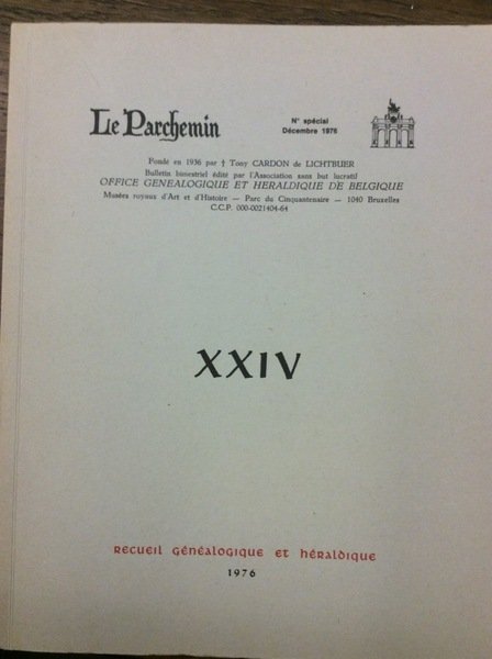 LE PARCHEMIN. N.° SPECIAL - DECEMBRE 1976 - XXIV.