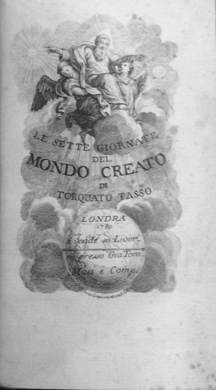 LE SETTE GIORNATE DEL MONDO CREATO.