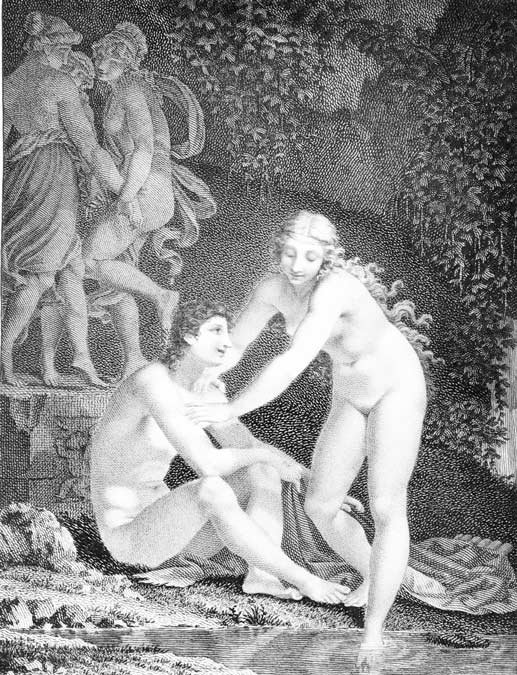 LES AMOURS PASTORALES DE DAPHNIS ET DE CHLOE. - Traduites …