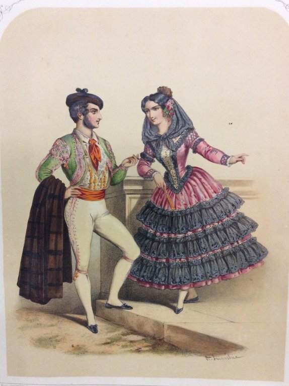 LES NATIONS. ALBUM DES COSTUMES DE TOUS LES PAYS.