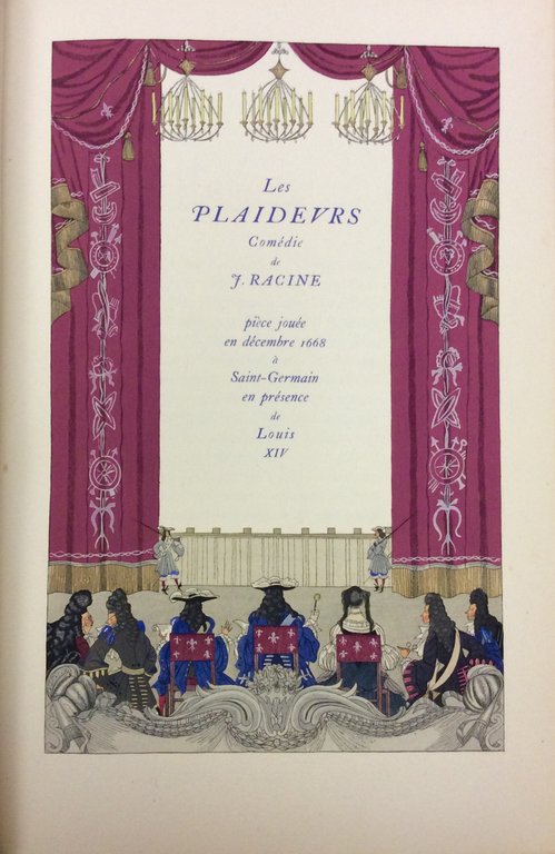 LES PLAIDEURS. - Comédie de Jean Racine, pièce joué en …