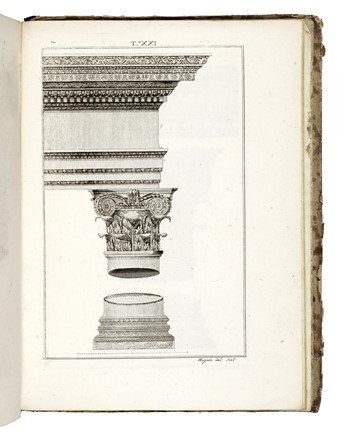 LES THERMES DES ROMAINS DESSINÉES PAR ANDRÉ PALLADIO. - Et …