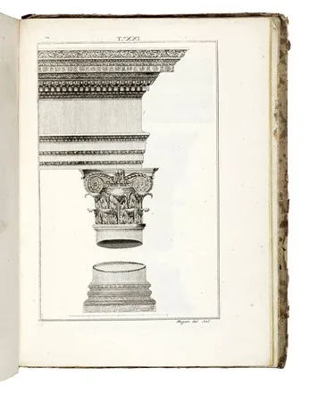 LES THERMES DES ROMAINS DESSINÉES PAR ANDRÉ PALLADIO. - Et …