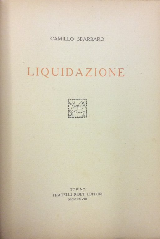 LIQUIDAZIONE.